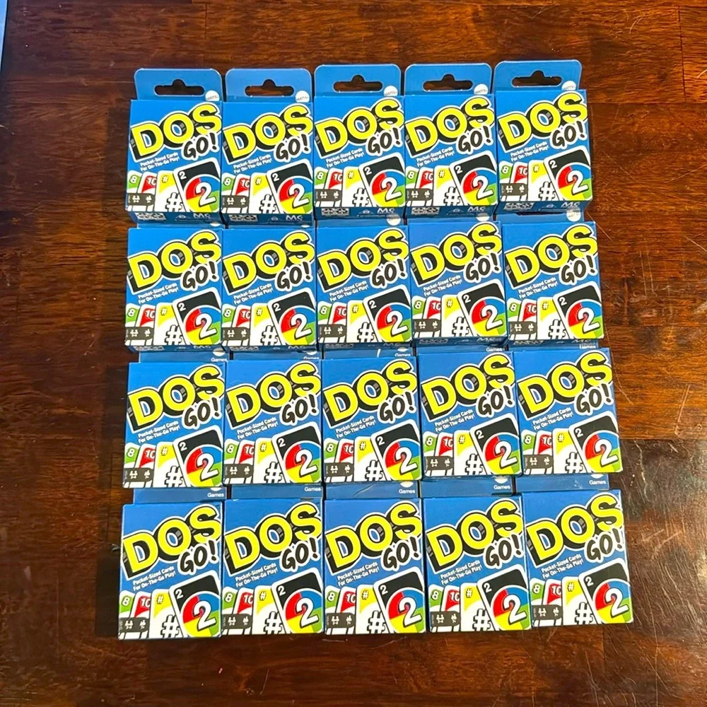 DOS GO! POCKET SIZED‎ CARDS FOR ON-THE-GO PLAY fun card games party